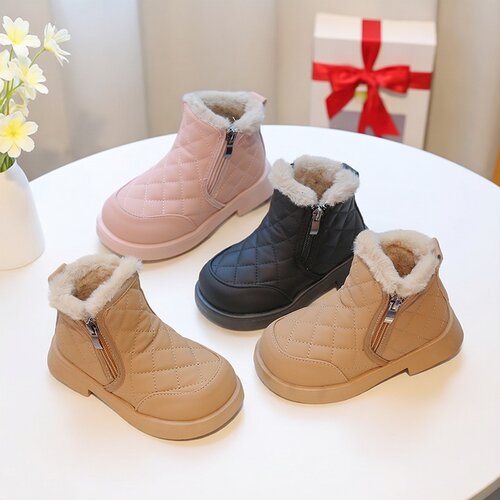 女童雪地靴冬季新款大棉靴