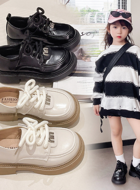 真皮女童皮鞋2025新款儿童公主鞋小女孩时尚演出鞋软底单鞋乐福鞋