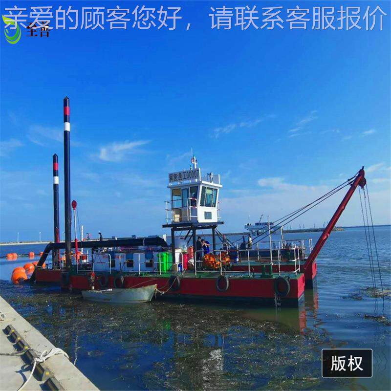 广 西全自动挖泥船 绞吸挖泥船河疏道浚设备 zs-2600式清淤船 大