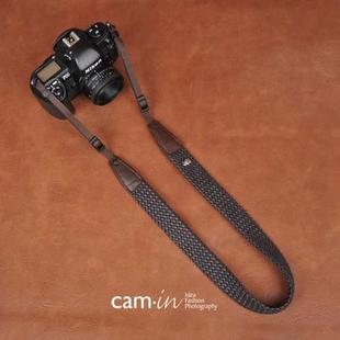 啡黑方块单反数码 照相P机背带 cam 微单摄影肩带通用型CAM8684