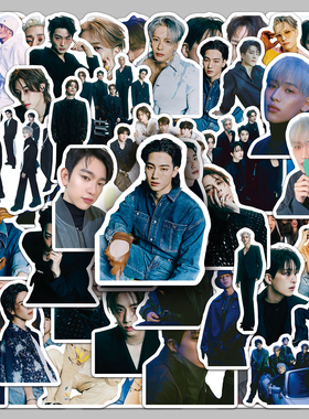 100张GOT7贴画韩国男团王嘉尔朴珍荣段宜恩粉丝应援周边防水装饰咕卡手账本奶茶杯自行车平板电脑行李箱贴画