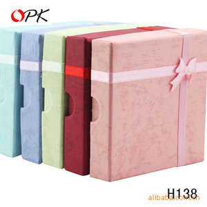 手镯盒子盒子饰品首饰盒OPK】五色礼品盒盒正方形【