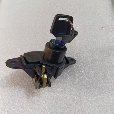 凌锁电动车摩托车收纳尾箱件后12踏板电瓶车后备箱锁鹰5通用储物
