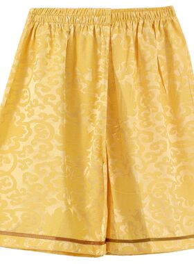 严选浴裤 汗蒸服短裤 男女裤子 开叉短裤推油桑拿大裤衩 足疗足浴