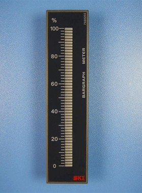 51段75mm长 翠绿色 LED单光柱标准嵌入式 X光柱显示电表