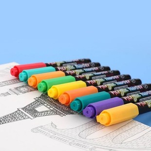 Acrylic Paint Pens Set 36 Cyolors Paint Markers Pens for Roc