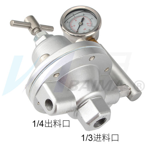 百马AS-3fK泵浦/隔膜泵/油泵流量稳压器3分涂料喷涂泵稳压阀2K