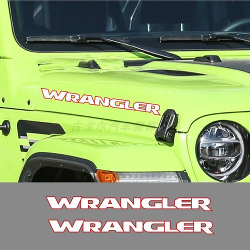 适用于吉普JEEP牧马WRANGLER汽车贴纸 装饰引擎盖贴防水车身贴花
