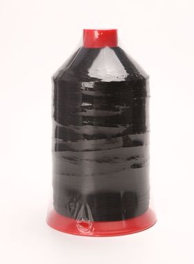 超高强力黑色尼龙邦迪线840D/3 NYLON 6.6 BONDED THREAD 16盎司