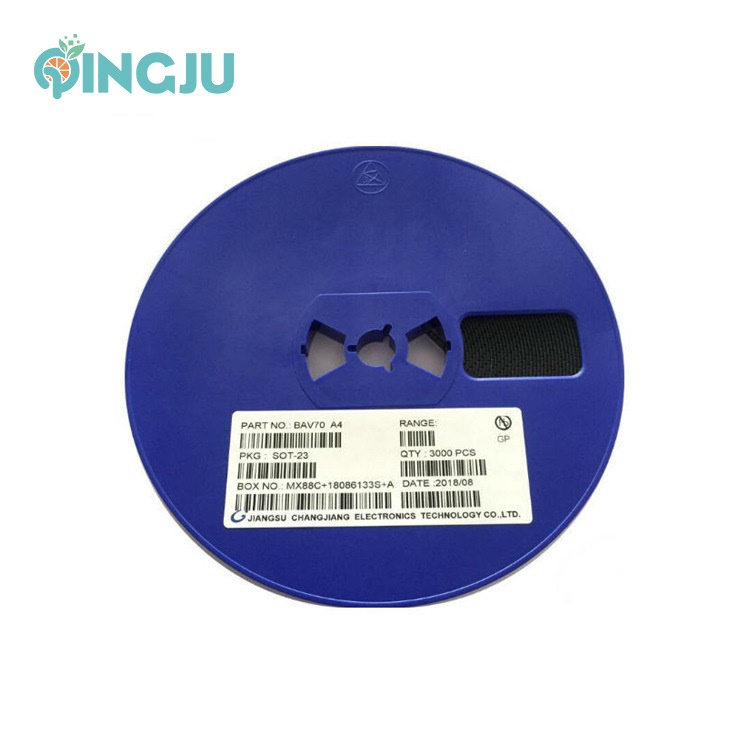 贴片高速二极管BAV70 SOT-23丝印A4电子元器件一站式配单开关