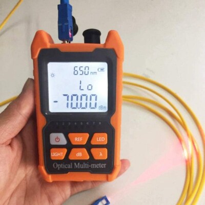 Fiber Optic Cable Tester Portable Optical Power Meter F.C/SC