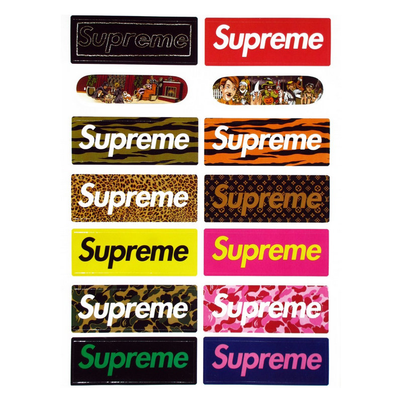 thumbnail for Sup Box Waterproof Sticker, Tape, Notebook Decoration, Trolley Case, Suitcase, Refrigerator Sticker, Trendy Sticker