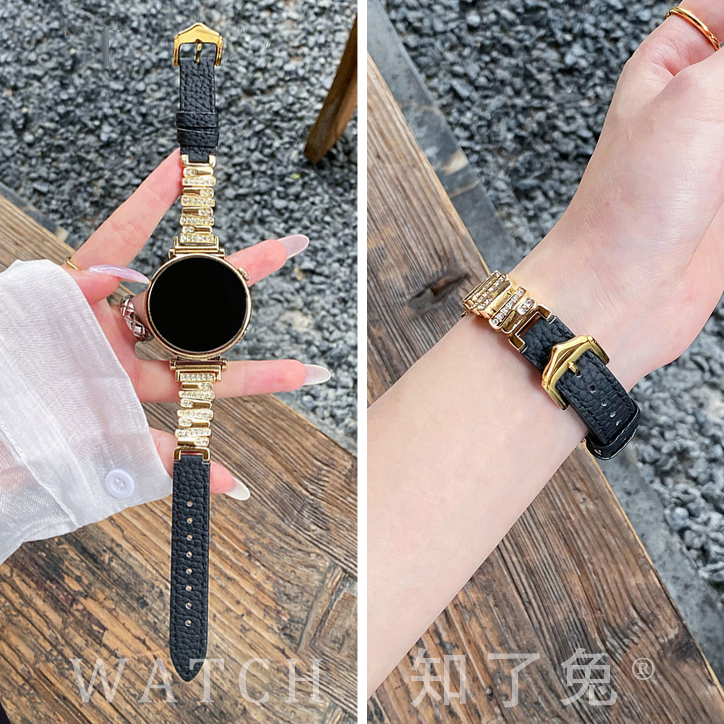 知了兔适用华为gt6手表表带