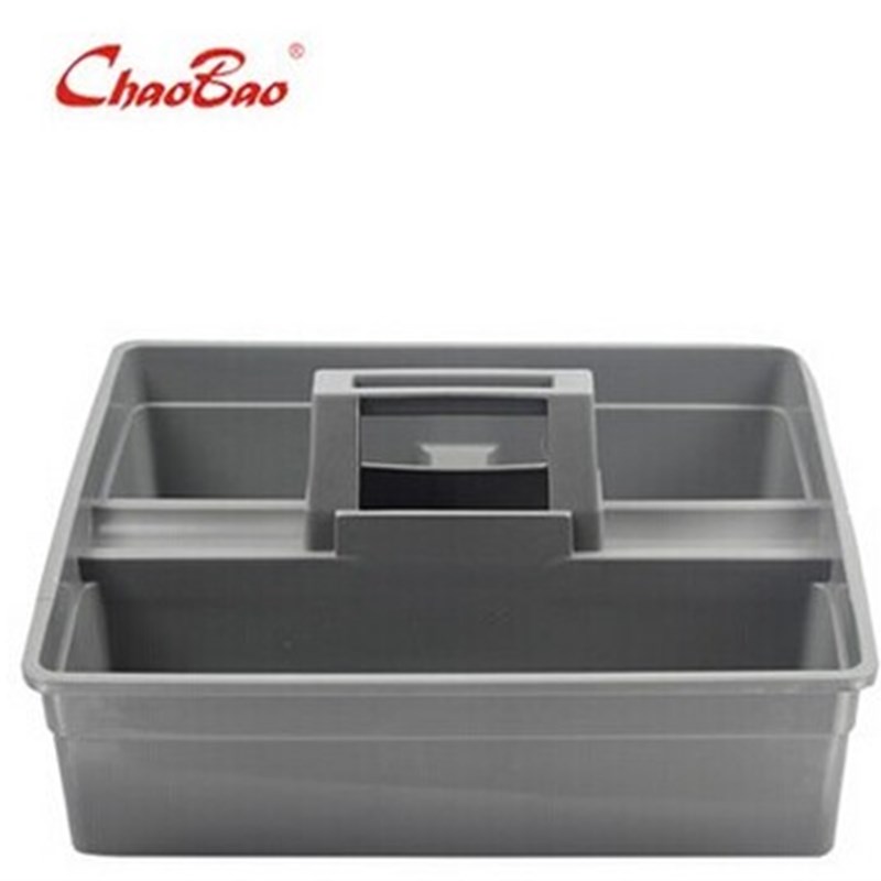 超宝牌B-039A 大号手提工具篮 清洁工具盒 收纳盒 工具箱 零件盒