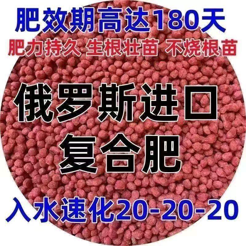 俄罗斯进口有机肥复合肥硫酸钾肥蔬菜化肥花肥料果树营养肥包邮