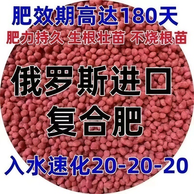 俄罗斯进口有机肥复合肥硫酸钾肥蔬菜化肥花肥料果树营养肥包邮
