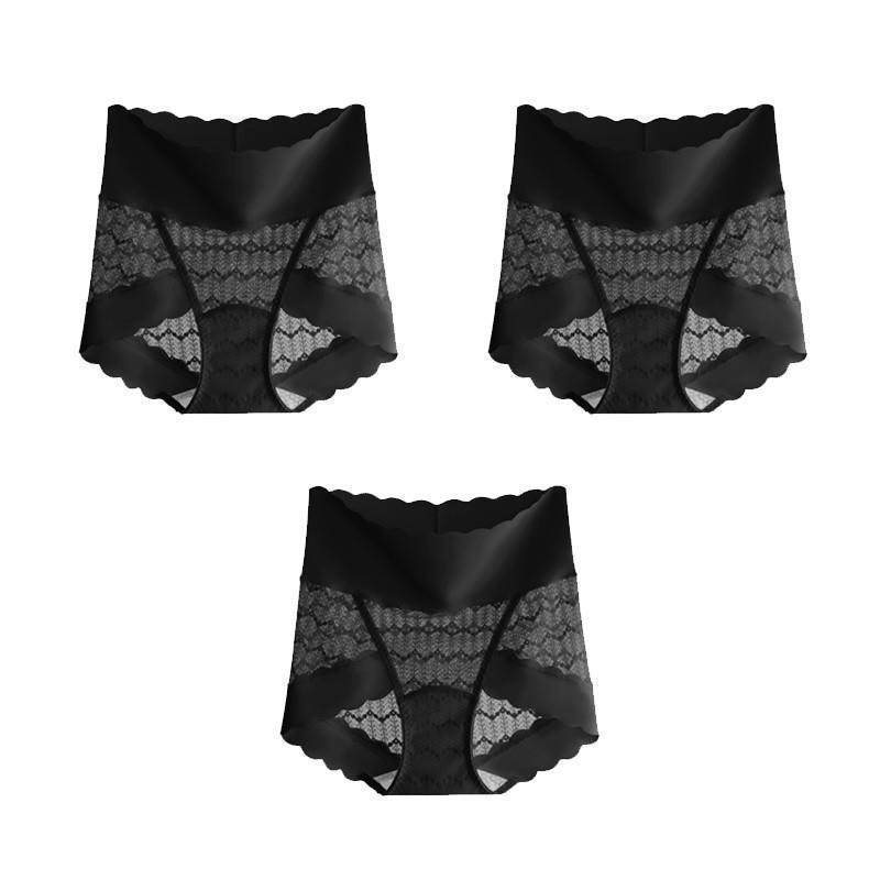 Ufeel【软蕾丝】高腰无痕提臀轻感收腹不卷边蚕丝底档内裤女2455,女士内衣/男士内衣/家居服,女三角裤,淘宝优惠券,粉丝福利购,淘宝优惠卷