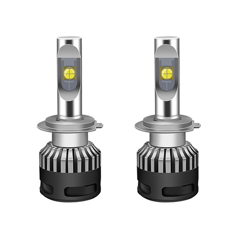 热销汽车LED大灯 XHP70车灯 高亮聚光h4远近一体H7透镜E70灯泡
