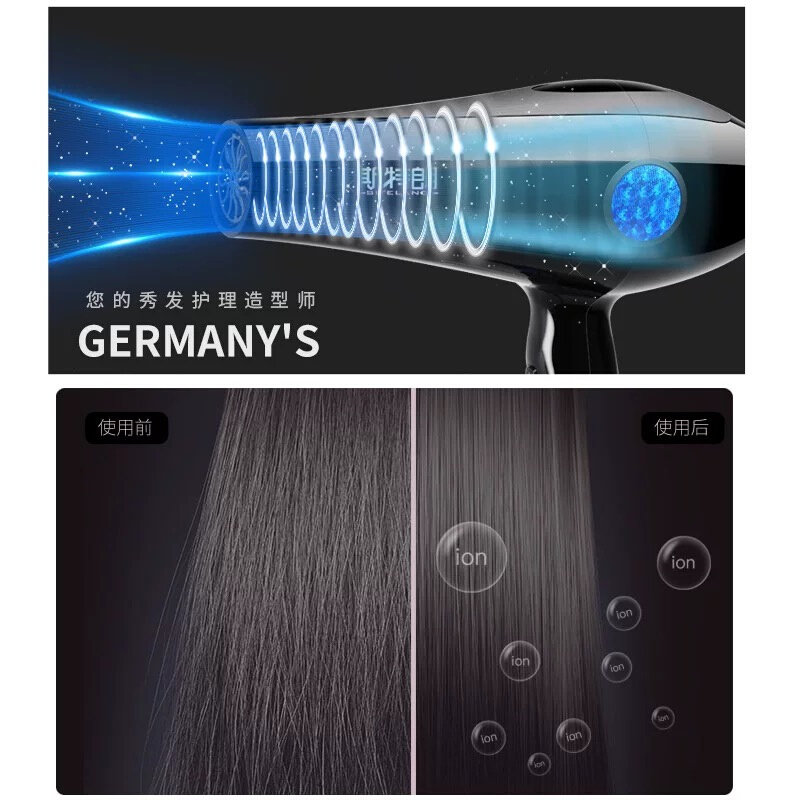 定制斯特朗家用电吹风机大功率理发店不伤发负离子发廊造型师专用