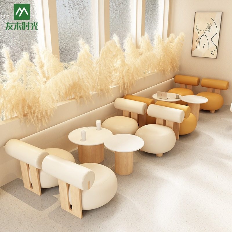 奶油风桌椅连锁甜品餐饮店咖啡厅桌椅酒店会所办公室接待休闲沙发,鲜花速递/花卉仿真/绿植园艺,其它园艺用品,淘宝优惠券,粉丝福利购,淘宝优惠卷