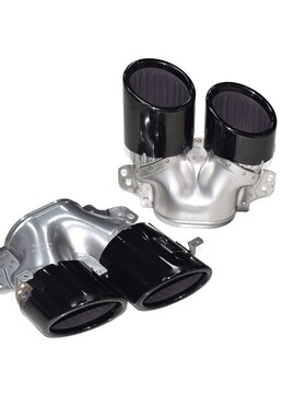 适用于奔驰A级两厢三厢新A2s00A220A35改装A45AMG四出装饰尾喉尾