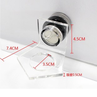 磁吸亚克力珊瑚断肢基座支架大颗SPDS LPS断枝架海水缸背景墙造景