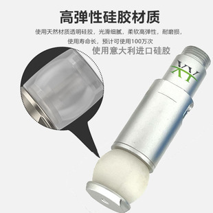 机械手膨胀硅胶夹具气动l内撑微型气缸PZG14