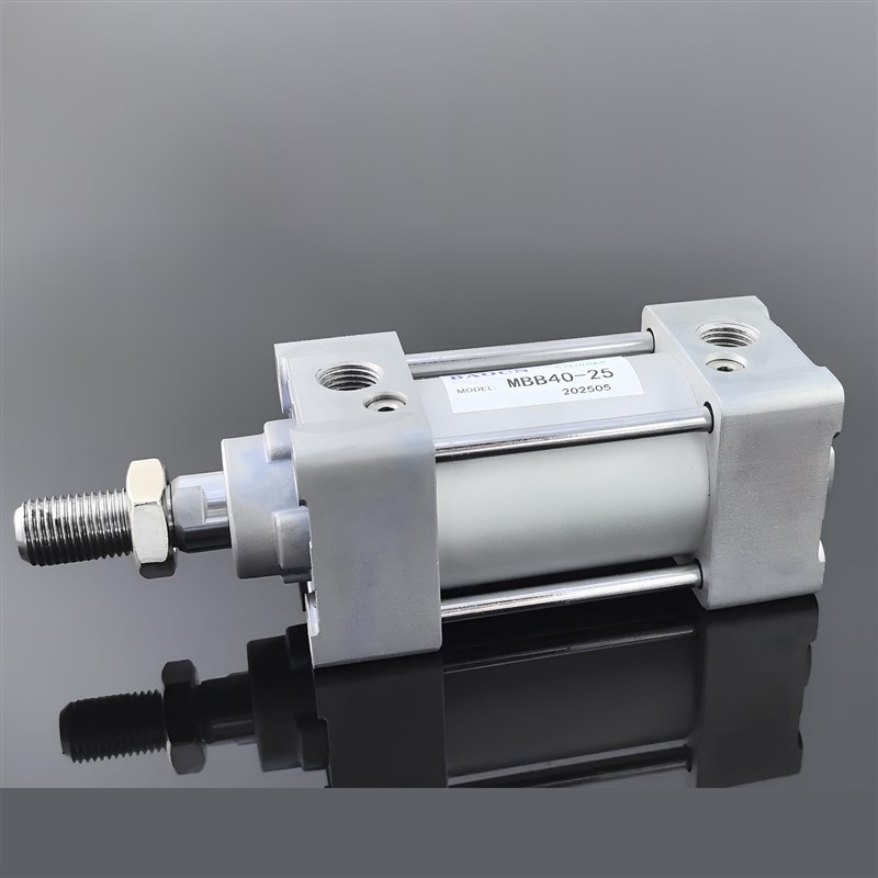 SMC型标准气缸MjDBB32/50/63/80/125拉杆气动缸大推力双作用带磁