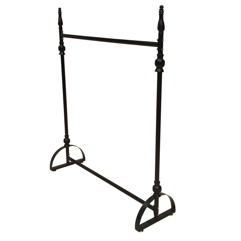 铁艺服装店衣架h展示架落地式服装B货架挂衣服架子覆古落地衣架单
