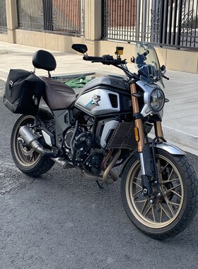 极速适用于春风700cl-x改装靠背后尾货架70M0CLX尾箱边包架摩托车