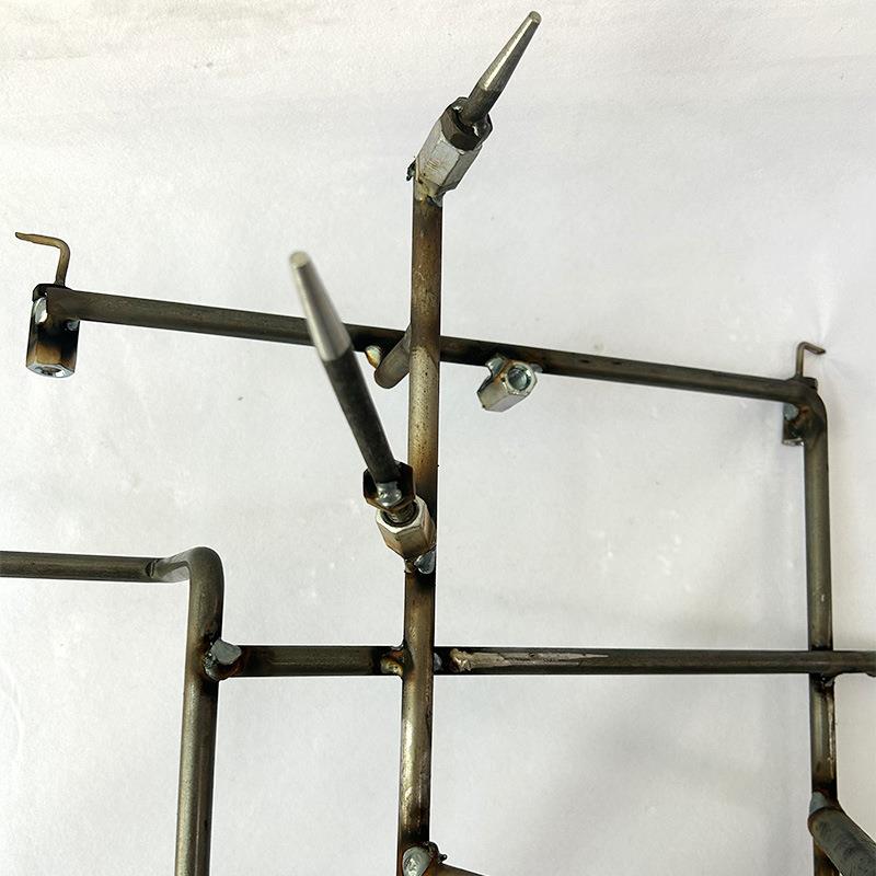 无缝焊接门窗挂具 喷涂挂具喷漆喷塑冰箱外壳电镀铁挂架喷砂挂具
