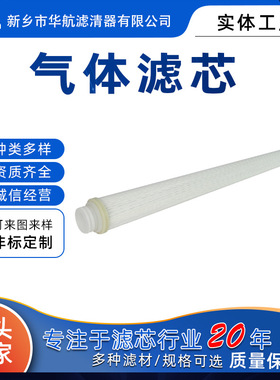 替代气体过滤器PS-240-FC-10-LB滤芯 工业气体压缩空气折叠滤芯