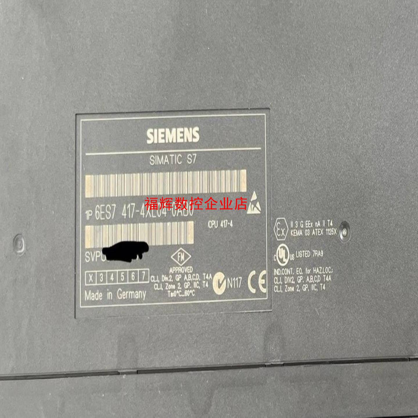 6ES7417-4XL04-0AB0 95新功能完好【询价】