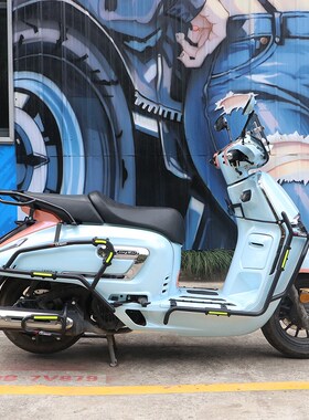 适用隆鑫无极SR1k50C尾翼后货架改装贝多芬尾架LX150T-36行李架