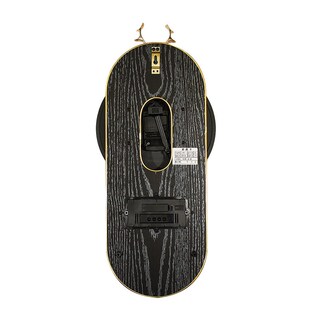 天顺木质合金客厅装饰挂钟静z音餐厅装饰画新中式挂表轻奢时钟