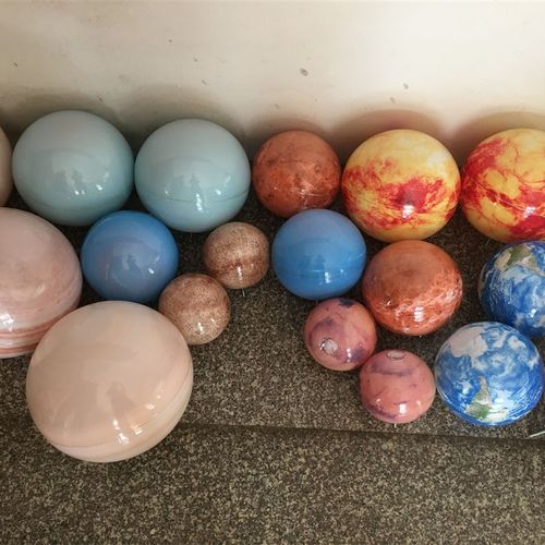 八大行星天体模型八大行星模型压克力八大Q行星地球内发光星球