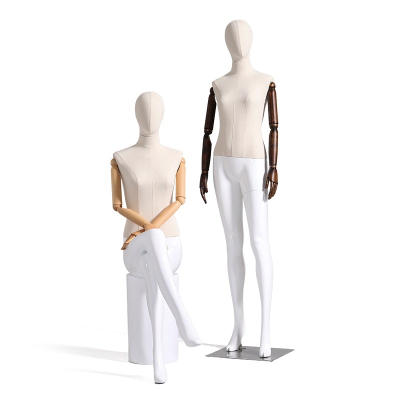 女模特道具全身服装n店橱窗陈列人台展示架韩版半身假人模特架