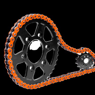 适用杜卡迪摩托车Multistrada S揽途737/750揽途 大X小齿 链轮链