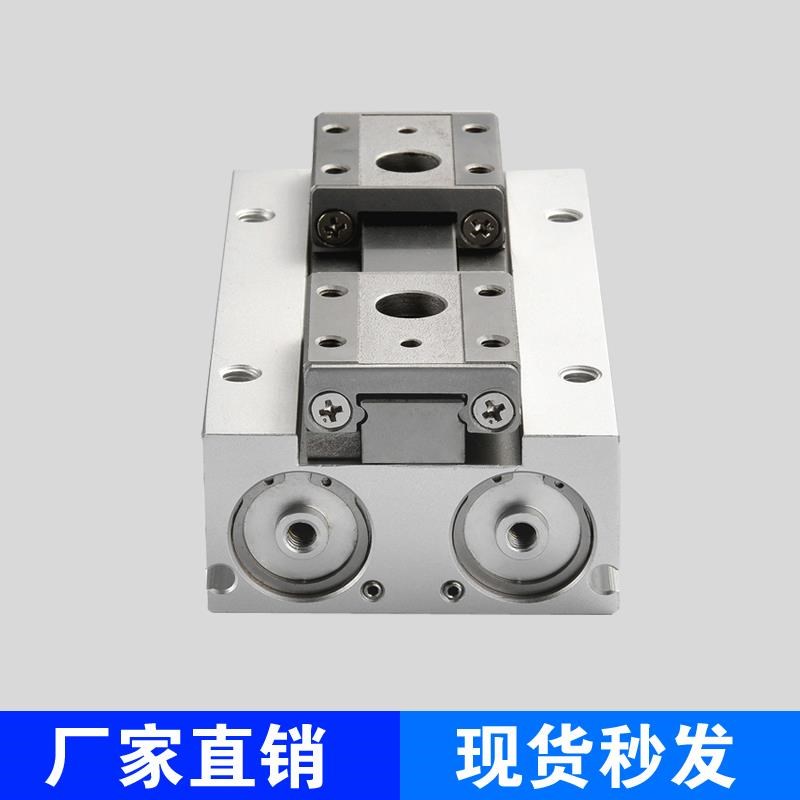 气立可滑轨机械夹型气缸 HDF8X8/16/32-12X12/24/48-16XV16/32/64