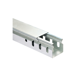镀锌不锈钢自锁式扣压封闭滑盖式线槽网络桥架400X300X200X100X50