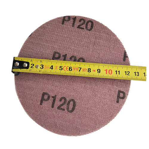 5寸6寸干磨网砂 圆形磨光机植绒自粘砂纸气动干磨圆盘砂皮网格砂