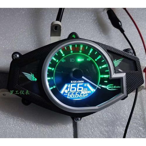 速液晶 鬼火电动车 显示仪表带60v72v144v电动电量战 三代仪表