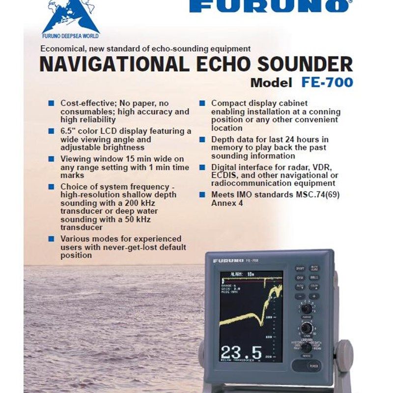 FURUNO 古野 FE-700系列测深仪彩色探鱼器 船用测深仪 进口测深仪,厨房电器,商用制热电器配件,淘宝优惠券,粉丝福利购,淘宝优惠卷