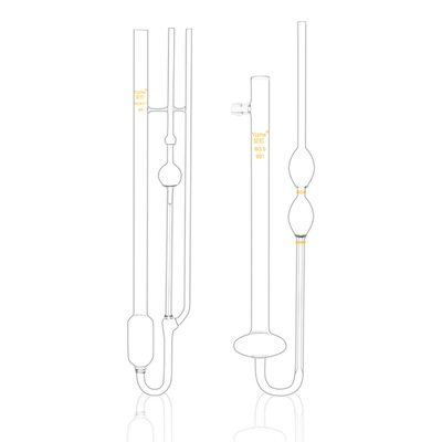 包邮品氏粘度计玻璃毛细管乌氏运动粘度计附常数平氏粘度计