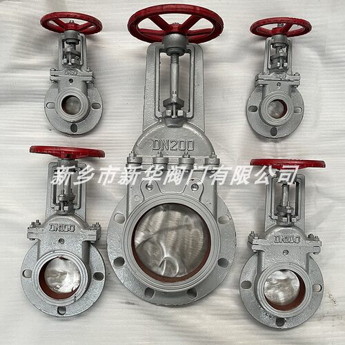 对夹式ZT9928-10圆形浆阀 手动浆料闸阀 薄型纸浆阀刀型闸阀厂家