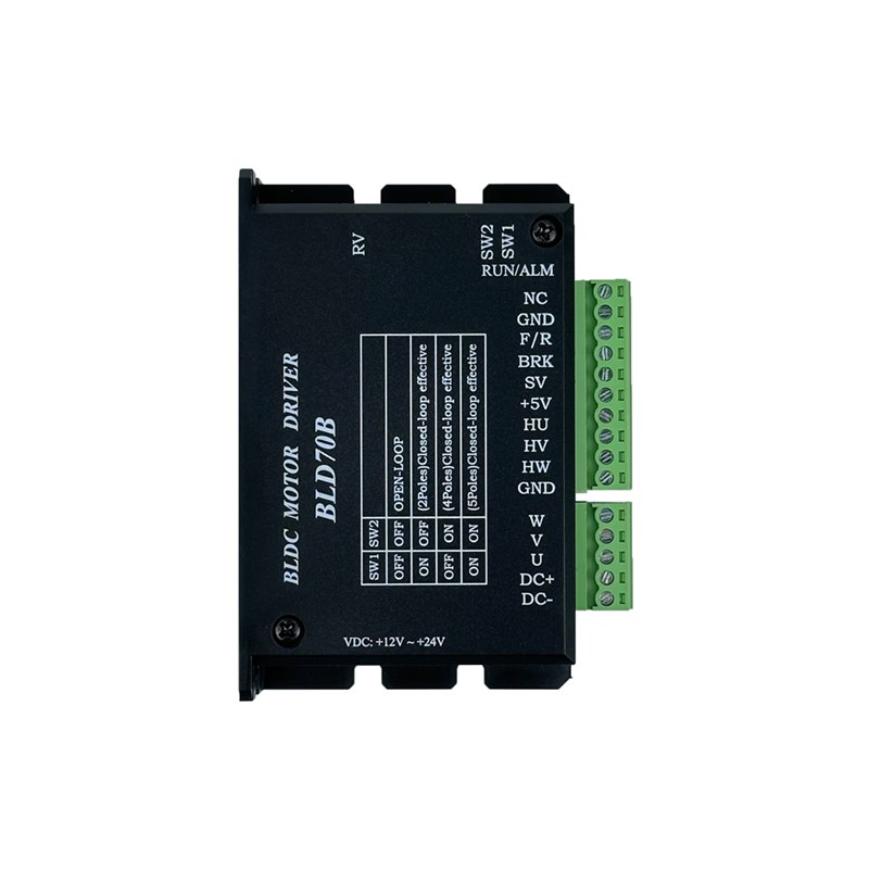 BLD-70B直流m无刷电机驱动器 24V低压通用70W无刷电机控制器