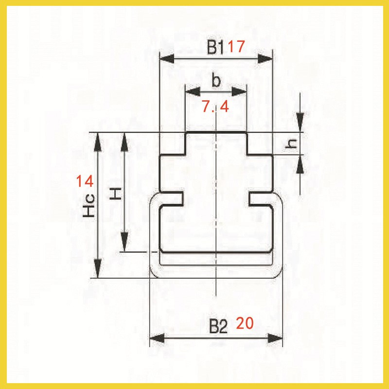 6聚乙烯CT型链条导轨槽耐磨尼龙异型件耐高温280度链条导向件垫条