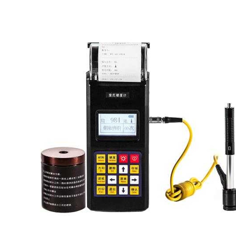 促销带打印便携里氏大件金属硬度计标尺转洛式维氏布氏