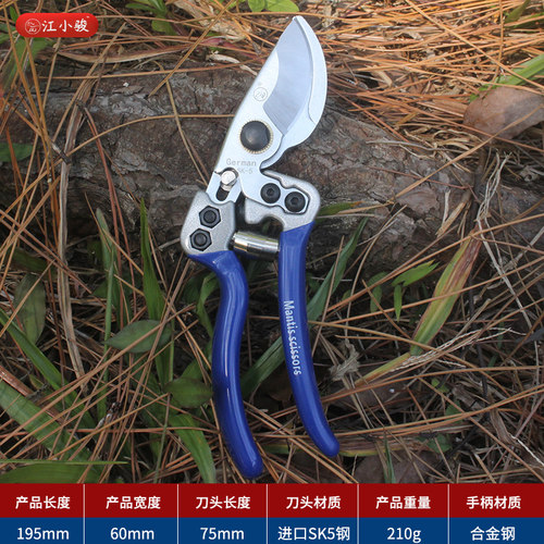 德国钢修剪树枝专用剪子果树修剪神器粗枝省力园艺剪刀锋利花枝剪