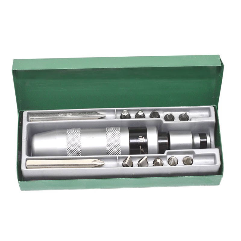 妙威生锈死螺丝冲击螺丝刀断头螺丝取出器撞批十字改锥穿心起子套